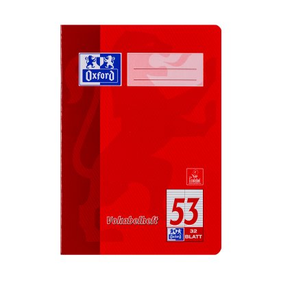 EAN 4006144922419 - Oxford 100050383 cuaderno y block A5 32 hojas Verde, Rojo imagen 1