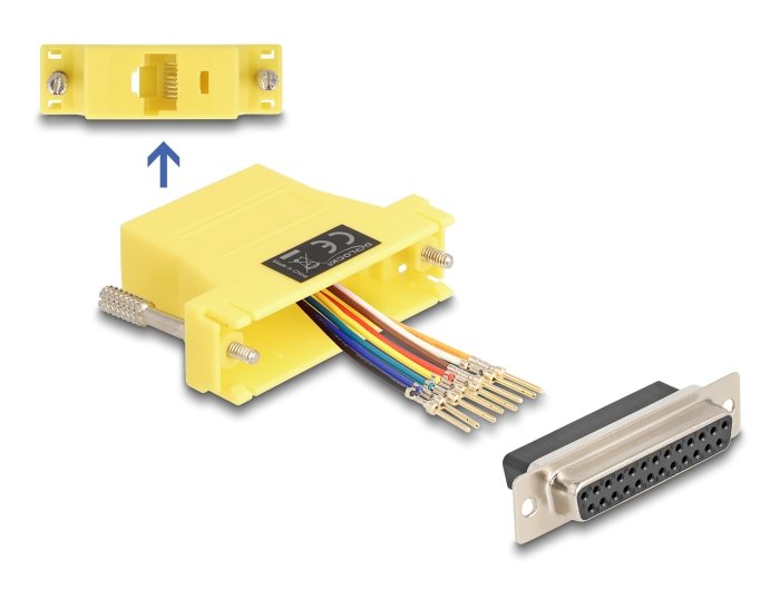 EAN 4043619671199 - DeLOCK 67119 tarjeta y adaptador de interfaz RJ-45 imagen 1