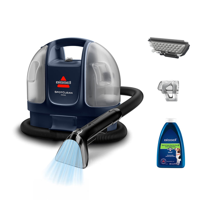 EAN 11120279931 - Bissell SpotClean Mini Corded Pro máquina de limpieza de alfombras De mano Profundo Negro, Azul imagen 1