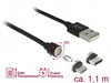 EAN 4015867163153 - DeLOCK 85723 cable USB USB 2.0 1,1 m USB A USB C/Micro-USB B Negro imagen 2
