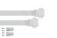 EAN 4014619602537 - Alcasa 8055-F18QW cable de red Blanco 0,25 m imagen 2