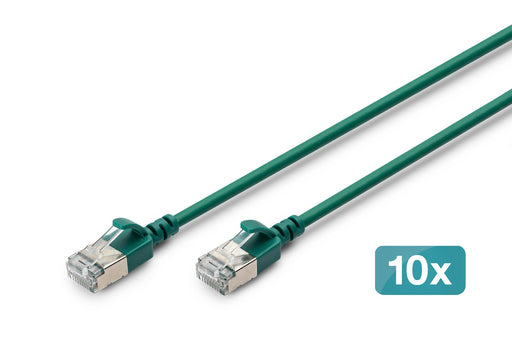 EAN 4016032504610 - Digitus DK-1632-A-030S-G-10 cable de red Cat6a F/FTP (FFTP) Alrededor imagen 1