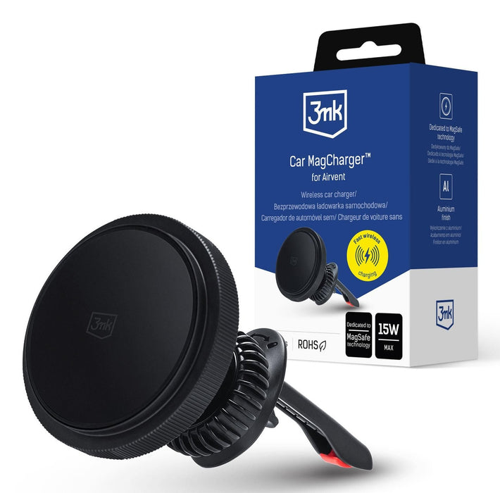 EAN 5903108583428 - 3MK MagCharger Teléfono móvil Negro USB Cargador inalámbrico Carga rápida Auto imagen 7