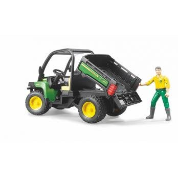 EAN 4001702024901 - BRUDER John Deere Gator XUV 855D with driver imagen 7