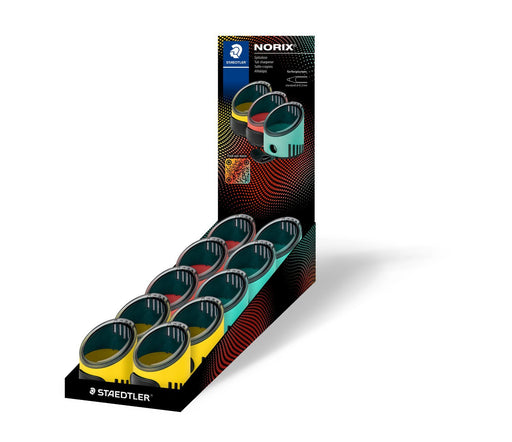 EAN 4007817177181 - Staedtler 516 001 sacapuntas Sacapuntas manual Amarillo, Coral, Verde imagen 1