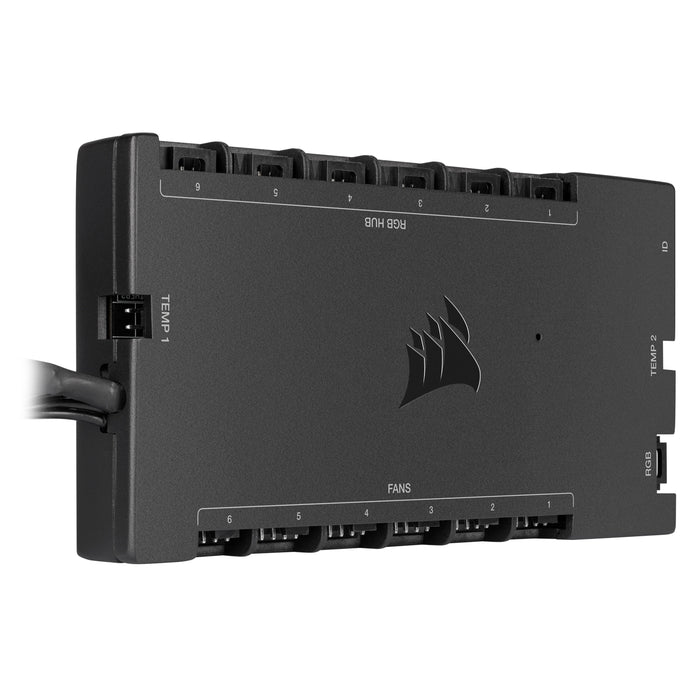 EAN 0840006629788 - Corsair iCUE Commander Core XT controlador de velocidad de ventilador 6 canales Negro imagen 1