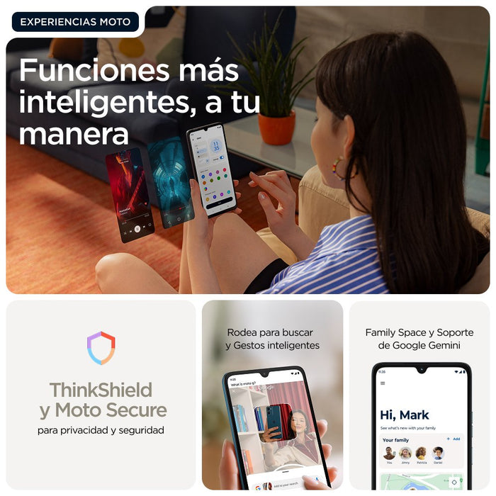 EAN 0840493605272 - Motorola moto g06 power 17,5 cm (6.88") SIM doble Android 15 4G USB Tipo C 4 GB 256 GB 7000 mAh Caqui imagen 18