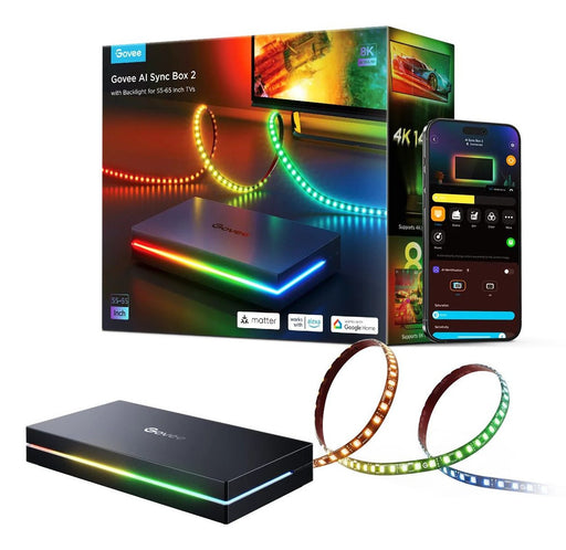EAN 6974316990383 - Govee AI Sync Box Kit 2 Kit de iluminación inteligente Wi-Fi/Bluetooth imagen 1
