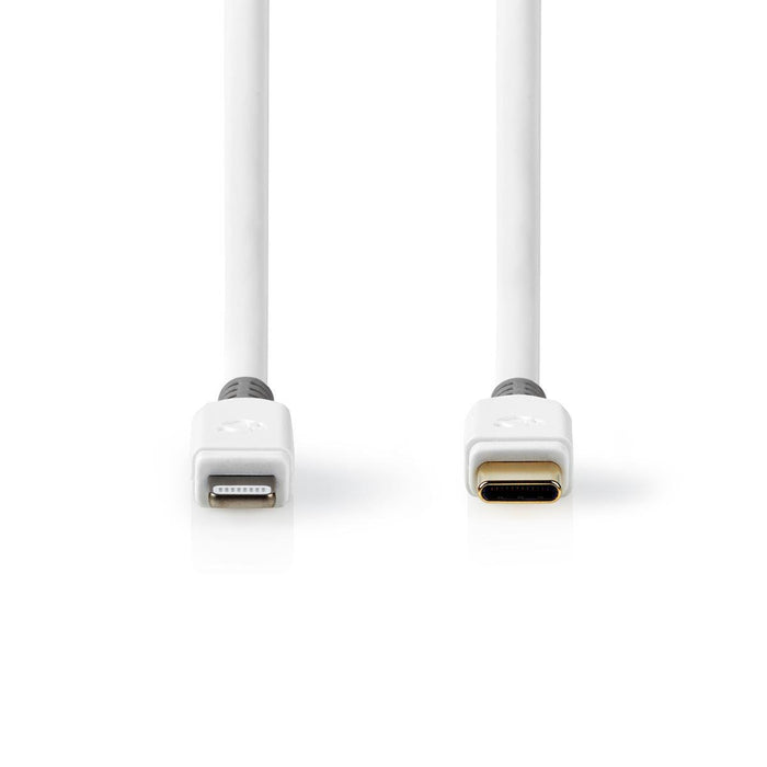 EAN 5412810312924 - Nedis CCBP39650WT20 cable de conector Lightning 2 m Blanco imagen 2
