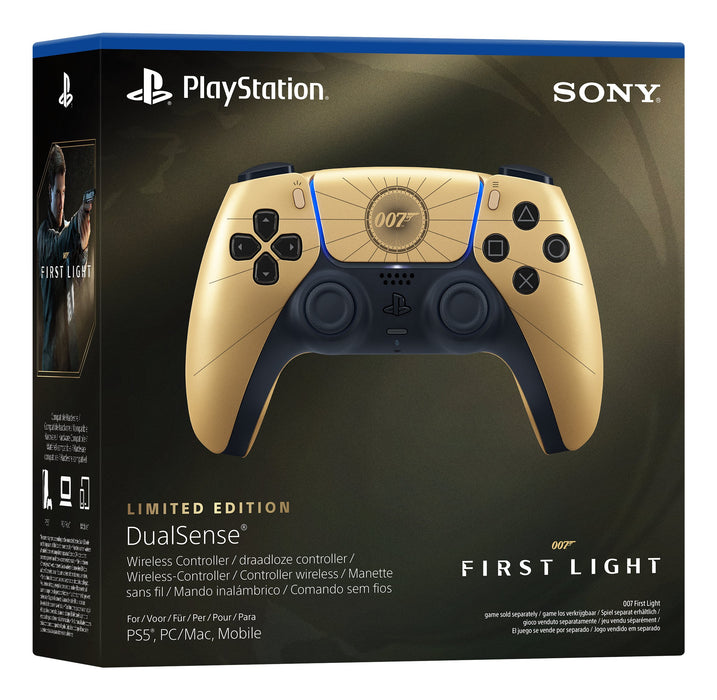 EAN 711719026792 - Sony DualSense Wireless Controller – 007 First Light Limited Edition Negro, Oro Bluetooth/USB Gamepad Anal imagen 8