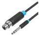 EAN 6922794729070 - Vention BBEBF cable de audio 1 m XLR Negro imagen 1
