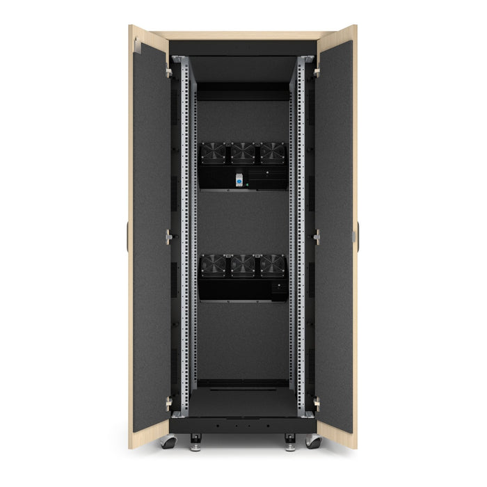 EAN 731304621775 - APC AR4032IA armario rack 32U Rack o bastidor independiente Color madera de arce, Negro imagen 5