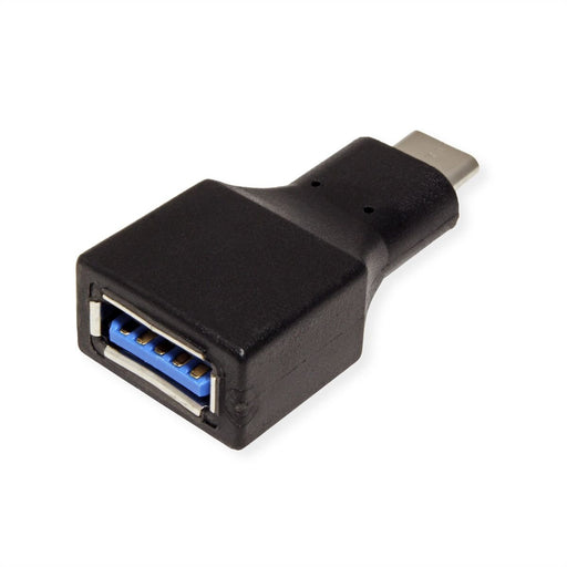 EAN 7630049611276 - VALUE 12.99.9030 cambiador de género para cable USB Type C USB Type A Negro imagen 1