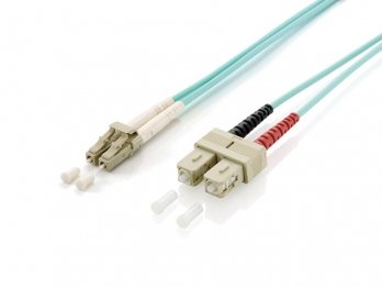 EAN 4015867162354 - Equip 255313 Cable de fibra óptica e InfiniBand 3 m LC SC Turquesa imagen 1