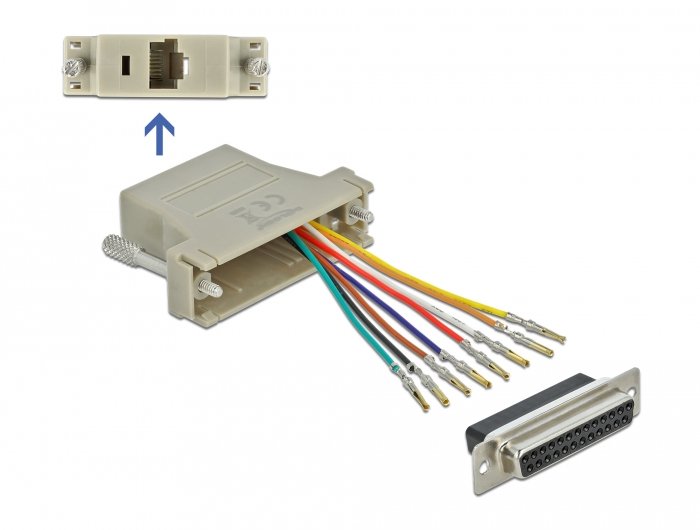 EAN 4043619656004 - DeLOCK 65600 cambiador de género para cable imagen 1