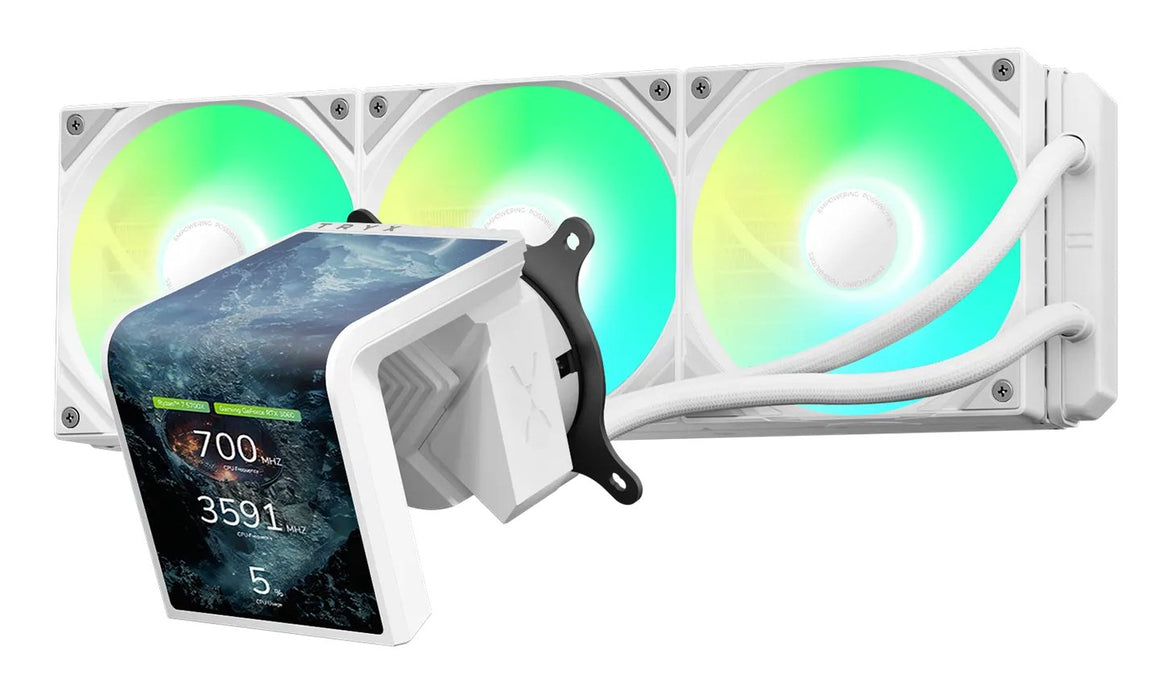 EAN 6977029650254 - TRYX Panorama SE ARGB 360 Procesador Sistema de refrigeración líquida todo en uno 12 cm Blanco 1 pieza(s) imagen 2