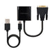 EAN 8433281008014 - Nanocable 10.16.2008-BK adaptador de cable de vídeo 0,1 m imagen 1