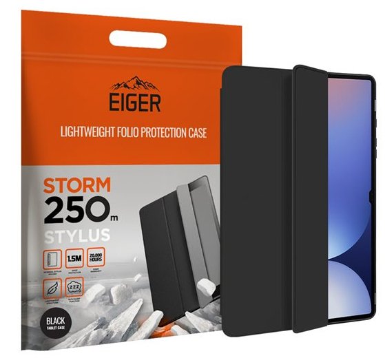 EAN 5055821784474 - EIGER EGSR00261 funda para tablet 27,7 cm (10.9") Folio Negro imagen 1