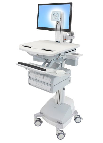 EAN 698833044034 - Ergotron StyleView Aluminio, Gris, Blanco Panel plano Carro multimedia imagen 1