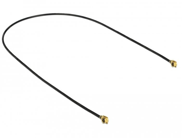 EAN 4043619896097 - DeLOCK 89609 cable coaxial 1.13 0,3 m MHF (I-PEX) Negro, Oro imagen 2