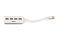 EAN 8436556148453 - Nilox HUB 4 PORTE USB 2.0 ALLUMINIO 480 Mbit/s Gris imagen 8