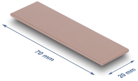 EAN 4043619184804 - DeLOCK 18480 compuesto disipador de calor Parche térmico 3 W/m·K imagen 1