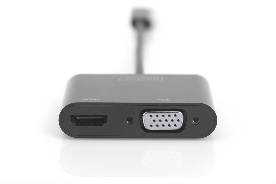EAN 4016032451525 - Digitus DA-70858 Adaptador gráfico USB 4096 x 2160 Pixeles Negro imagen 3