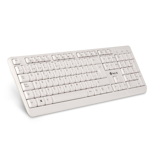 EAN 8435430612219 - NGS Spike, QWERTY, ES teclado Universal USB Blanco imagen 2