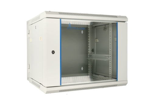 EAN 5903148912950 - Extralink 9U 600X600 AZH WALL-MOUNTED RACKMOUNT CABINET SWING TYPE GRAY Bastidor de pared imagen 1