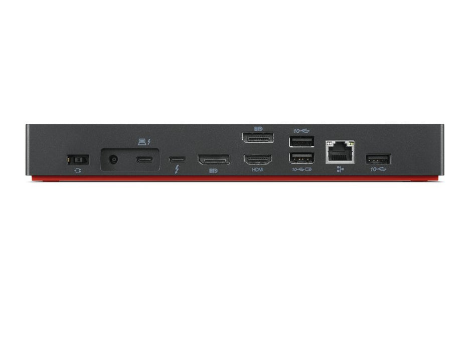 EAN 0195348677479 - Lenovo 40B00300UK base para portátil y replicador de puertos Alámbrico Thunderbolt 4 Negro, Rojo imagen 6