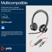 EAN 0197498429267 - HP Poly Blackwire 8225 Stereo Microsoft Teams Certified USB-C Headset +USB-C/A Adapter Alámbrico Diadema  imagen 6