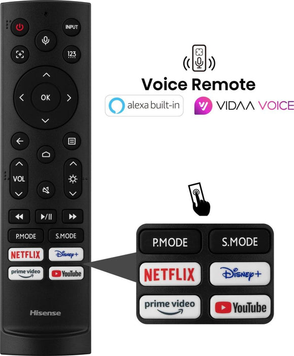 EAN 6942147495124 - Hisense C1 Smart TV Wifi Acero inoxidable imagen 7