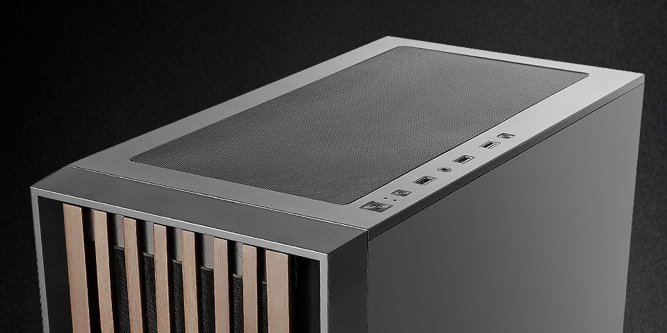 EAN 8435693107620 - Mars Gaming MC-WOOD Midi Tower Negro imagen 4