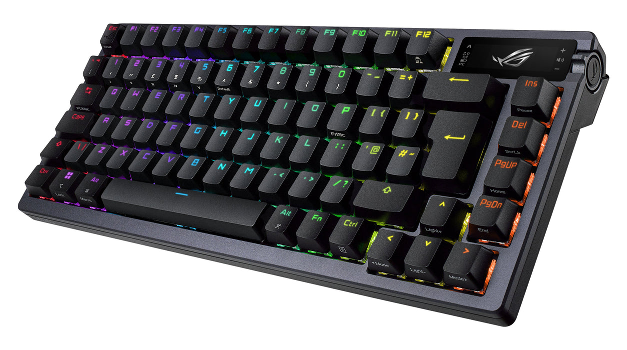 EAN 4711081875246 - ASUS M701 ROG AZOTH/NXRD/FR teclado Juego USB + RF Wireless + Bluetooth AZERTY Francés Negro imagen 3