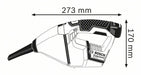 EAN 3165140910712 - Bosch GAS 12V Professional aspiradora de mano Negro, Azul, Rojo Sin bolsa imagen 2