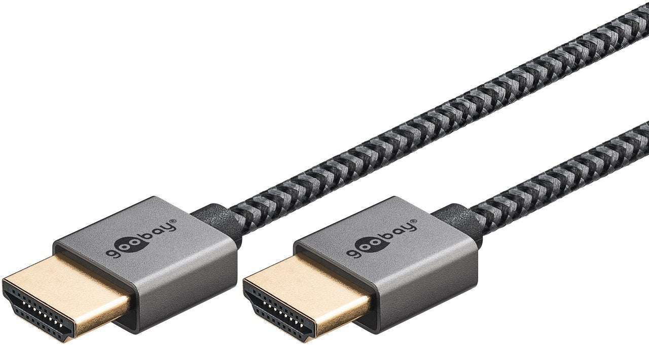 EAN 4040849757570 - Goobay 75757 cable HDMI 1 m HDMI tipo A (Estándar) Gris imagen 3