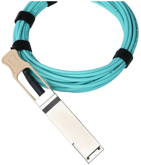 EAN 4063232331669 - BlueOptics 100FRRA0100-BO Cable de fibra óptica e InfiniBand 10 m QSFP28 AOC Azul, Acero inoxidable imagen 2