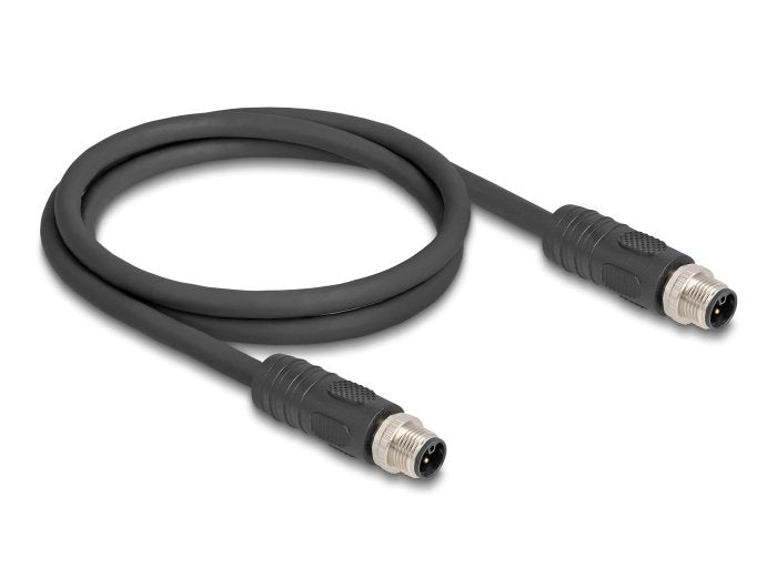 EAN 4043619805143 - DeLOCK 80514 cable para sensor y actuador 1 m RST M12 Negro imagen 1