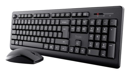 EAN 8713439254310 - Trust Primo teclado Ratón incluido Hogar / Oficina RF inalámbrico AZERTY Francés Negro imagen 1