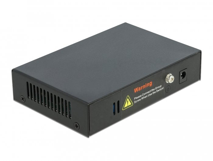 EAN 4043619877645 - DeLOCK 87764 switch Gigabit Ethernet (10/100/1000) Energía sobre Ethernet (PoE) Negro imagen 2