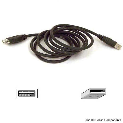 EAN 722868246375 - Belkin USB Extension Cable 1.8m cable USB 1,8 m Negro imagen 1