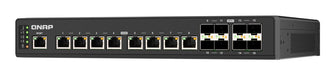EAN 4711103085714 - QNAP QSW-IM3216-8S8T switch Gestionado L2 10G Ethernet (100/1000/10000) Negro imagen 2