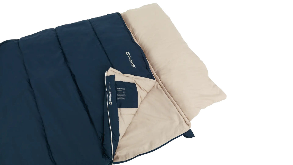 EAN 5709388158956 - Outwell Contour Lux XL Adulto Saco de dormir rectangular Poliéster Azul imagen 2