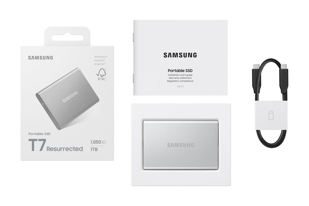 EAN 8806097817550 - Samsung MU-PD1T0G/WW unidad externa de estado sólido 1 TB USB Tipo C 3.2 Gen 2 (3.1 Gen 2) Plata imagen 12