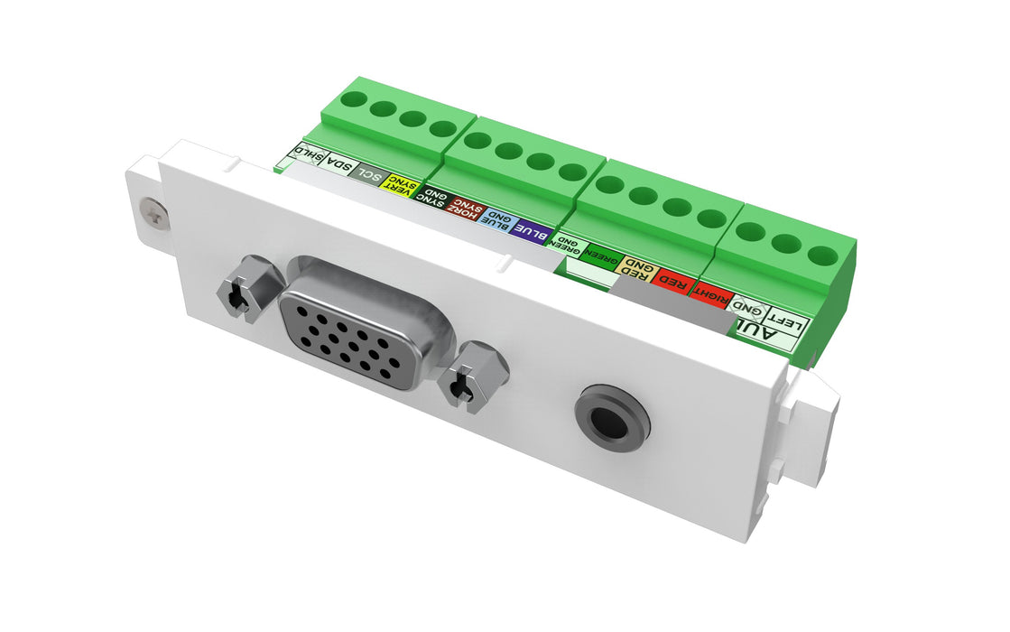 EAN 3446585000009 - Vision TC3 VGAF3.5MM toma de corriente VGA + 3,5 mm Blanco imagen 1