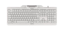 EAN 4025112083501 - CHERRY KC 1000 SC teclado Oficina USB QWERTY Inglés de EE. UU. Gris imagen 1