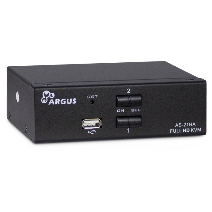 EAN 4260455643436 - Inter-Tech AS-21HA HDMI interruptor KVM Negro imagen 1