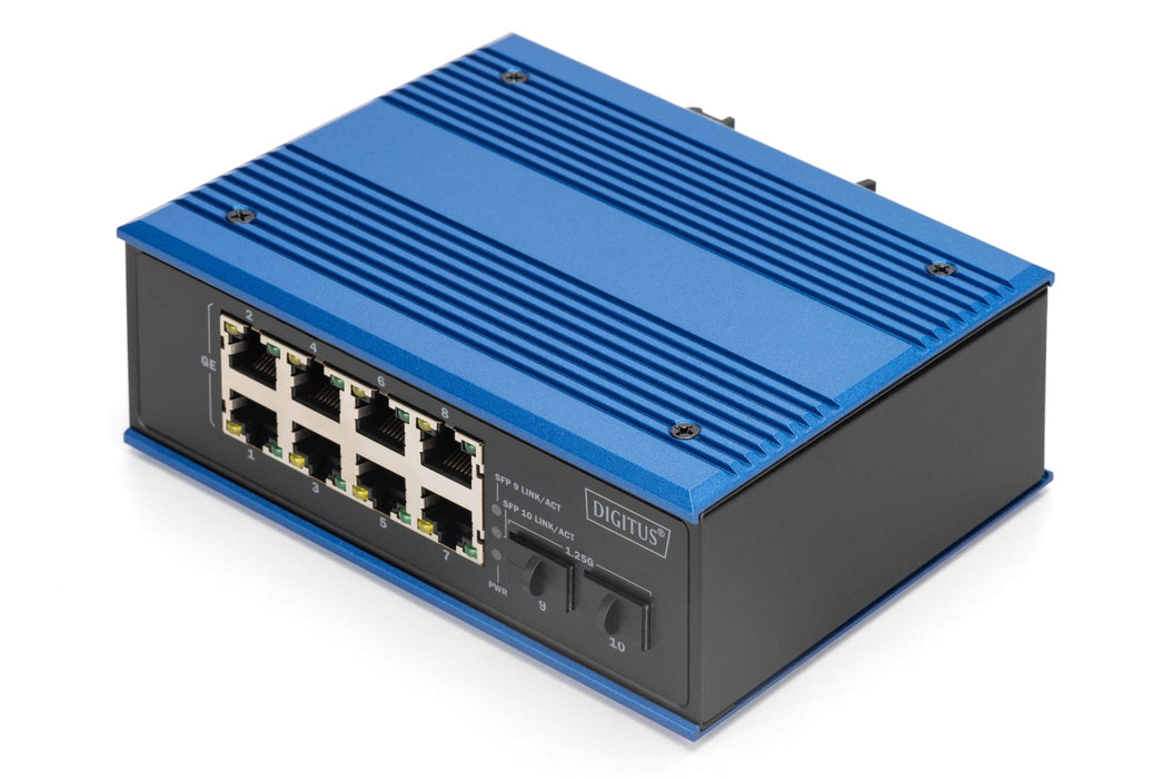 EAN 4016032489269 - Digitus DN-651150 switch No administrado Gigabit Ethernet (10/100/1000) Negro, Azul imagen 1