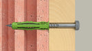 EAN 4048962481938 - Fischer 567867 tornillo de anclaje y taco 5 pieza(s) Juego de enchufes de pared y tornillos 50 mm imagen 7