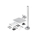 EAN 0065030859516 - StarTech.com ARMPIVSTND soporte para monitor 86,4 cm (34") Escritorio Plata imagen 9
